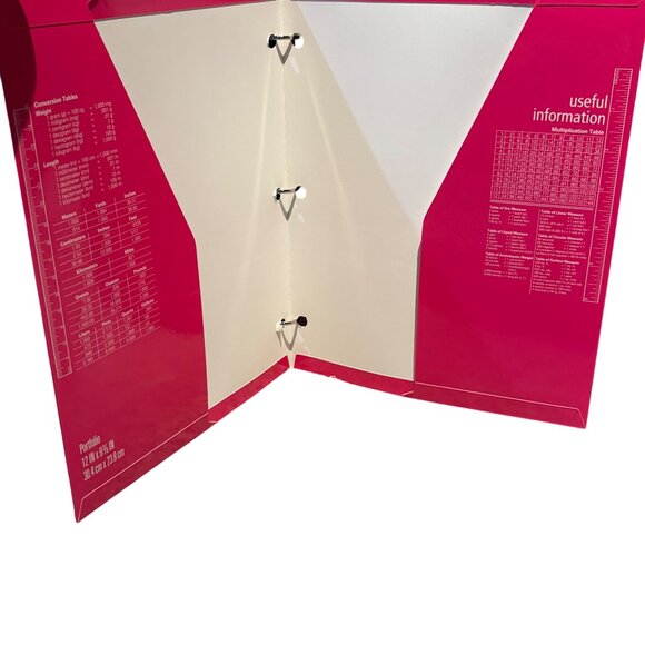 Trapper Keeper Binder Portfolio 3-Ring Folders Clip Board Animal Print Retro Sty - Picture 4 of 7